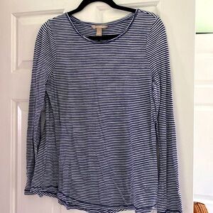 Banana Republic Long Sleeve Striped Shirt
